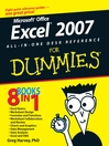 Excel® 2007 All-In-One Desk Reference For Dummies®@